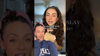 TRYING THE VIRAL CURLYWAVY HAIR ROUTINE 😱 ib ashleylamarcaa hair [upl. by Arikahs212]