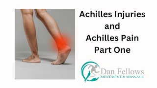 Achilles Injuries and Achilles Pain part one [upl. by Nylave]