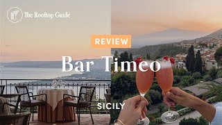 Bar Timeo at Grand Hotel Timeo  Review [upl. by Akirrehs]