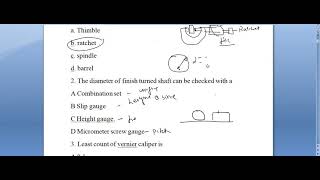 Objective  MCQ Questions on Engineering Metrology for MSBTE  GATE  RRB Competitive Exams [upl. by Acissehc131]