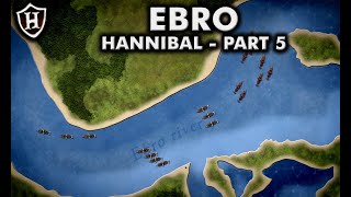 Battle of the Ebro 217 BC ⚔️ Hannibal Part 5  Second Punic War [upl. by Heshum102]