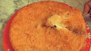 Kunafa Simple and Easy Recipe Knafeh Kunafah Konafah കുനാഫ [upl. by Letnuahs333]