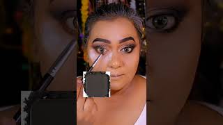 How To Do Smokey Half Cut Crease Eyes  Makeup For Beginners [upl. by Aramen]