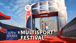 Irving Welcomes Back USA Triathlons Multisport Festival [upl. by Madella]