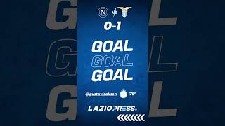 NapoliLazio 01 il gol meraviglioso di Isaksen [upl. by Bonina]