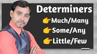 Determiners in English Grammar Much Many Some Any Little Few  by yashpal sir vleads [upl. by Lupee]