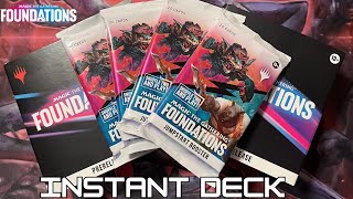 MTG Foundations Jumpstart Pack Shuffle amp Battle [upl. by Rol]