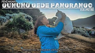 Pendakian GUNUNG GEDE PANGRANGO via PUTRI  Termudah Untuk Pemula ⁉️ mpoala [upl. by Elrem]