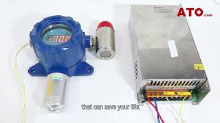 Fixed Combustible Gas Detector Review  Unboxing Wiring amp Alarm Testing [upl. by Nyrek]