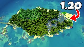 Minecraft 120 Mangrove SURVIVAL ISLAND Seed [upl. by Nodnrb]