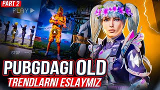 PUBGDAGI OLD TRENDLARNI ESLAYMIZ PART2pubgoldrekstarboyvideoshorts [upl. by Gertrud]