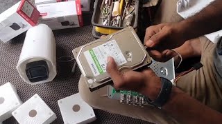 How To Install Hard Disk In Hikvision DVR 32 Channel [upl. by Eibbob]