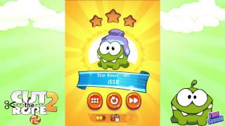 Cut The Rope 2  Sandy Dam  Level 120  Medal Mission Playthrough HD [upl. by Lamej]