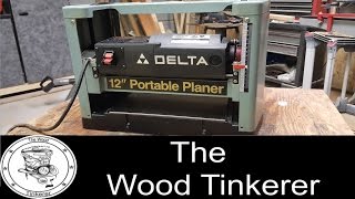 A Craigslist Find Delta 12 inch Planer Shop Upgrade [upl. by Eineeuq]