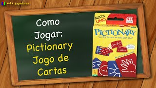 Como Jogar Pictionary Jogo de Cartas [upl. by Noivad911]