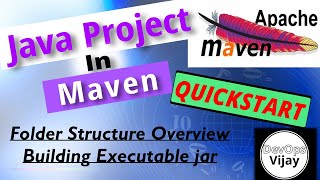 Create Java Project in Maven  Folder Structure Overview amp Jar Building EP 02 DevOps project [upl. by Pietro97]