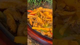 Sizzling Chicken Fajita Recipe ❤️shortsyoutubeshorts food viralvideo [upl. by Haleak]