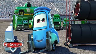 Every Guido Pitstop  Pixar Cars [upl. by Mariellen549]