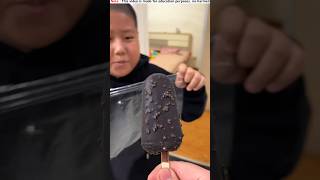 Chocolate ice Cream Eating Challenge 🍫shortsfeed [upl. by Iblok]