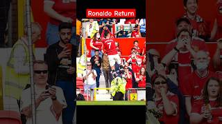 Cristiano Ronaldo’s Triumphant Return to Manchester United CristianoRonaldo CR7 ManUnited [upl. by Hermione]