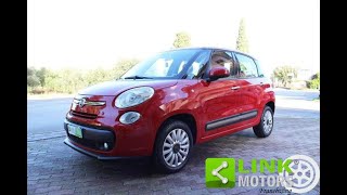 Fiat 500 L 09 TwinAir 85 CV turbo Methane [upl. by Amargo625]