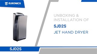 Installation of Jet Hand Dryer  SJD2S [upl. by Agnola]