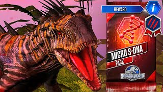 ABSOLUTE POWER OF INDOMINUS REX GEN 2 AT LEVEL 40  JURASSIC WORLD THE GAME [upl. by Ari]