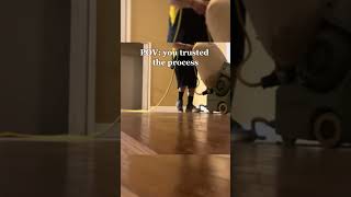 Pov You trusted the process shorts repairhardwoodfloors hardwoodflooring [upl. by Gnik]