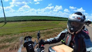 157   EXTENSOS CAMPOS DE ALGODON  BRASIL Vuelta Al Mundo En Moto [upl. by Enert384]