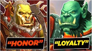 Saurfang amp Nazgrim Honor and Loyalty a Discussion [upl. by Prager43]