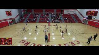 Centerburg High vs Danville High School Girls Varsity Volleyball [upl. by Tteirrah973]