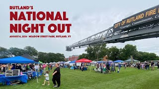 Rutland National Night Out 2024 [upl. by Nolram]