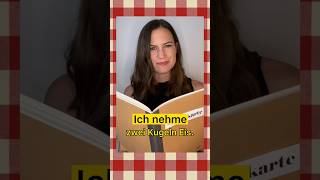 So bestellt ihr etwas im Restaurant 😋🍽️ deutschlernen learngerman Bestellung Restaurant shorts [upl. by Banky15]