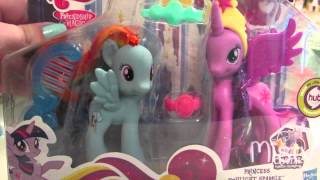 Unboxing My little pony Princess Twilight Sparkle and Rainbow Dash [upl. by Arevle858]