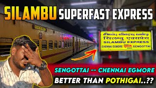 SILAMBU SF EXPRESS TRAVEL VLOG Sengottai to Chennai Egmore  Better then Pothigai [upl. by Salot]