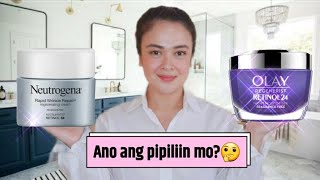 Olay Regenerist Retinol 24 vs Neutrogena Rapid Wrinkle Repair Ano ang bagay sa skin type mo🤔 [upl. by Anitaf]