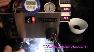 Rancilio Silvia with NO PID Control Clip 1 from pidsilviacom [upl. by Anderegg]