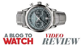 Carl F Bucherer Manero Flyback Chronograph Watch Review  aBlogtoWatch [upl. by Mixam]