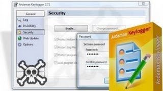 Install Ardamax Keylogger and add it to Image [upl. by Nottirb]