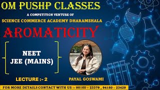 QUESTION PRACTICE ON AROMATICITY  CHEMISTRY FOR NEET amp JEE LECTURE  2 [upl. by Betty]