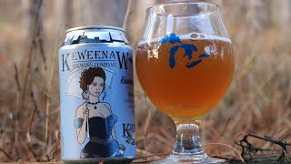 Keweenaw BrewingKeweenaw BelleBlueberry AleWheat [upl. by Gayler839]