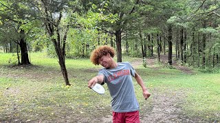 Different disc golf form [upl. by Lahtnero526]