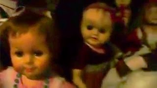 Top 15 Haunted Dolls Caught Moving on Camera [upl. by Ilime974]