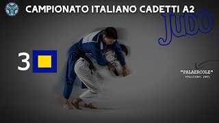 Judo  Campionato Italiano Cadetti A2 2024  Femminile  Tatami 3 [upl. by Elokin35]