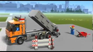 Lego City 4434 Great Vehicles Tipper Truck  Lego 3D Review [upl. by Marolda]