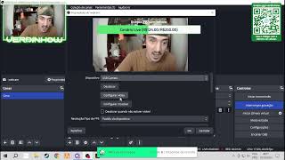 como configurar webcam no obs [upl. by Sybyl]