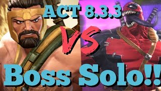 MCOC  ACT 833  Hercules Vs Venompool  Boss Solo [upl. by Gambrell]