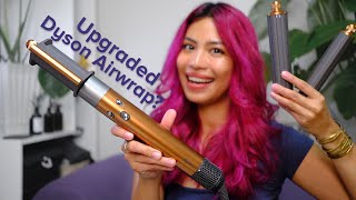 NEW Dyson Airwrap Multistyler vs old Dyson Airwrap  GRWM hair try on [upl. by Nosam]