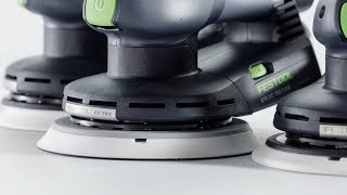 Festool Product Video  Excenterschuurmachine ETS EC 125  ETS EC 150 [upl. by Merth931]