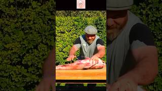 Cooking huge fish in salt by coolchef cooking hugefish asmr [upl. by Amaryllis]